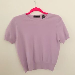 Valerie Stevens Purple Cashmere Sweater